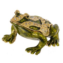 GAEM Шкатулка "Лягушка", L7 W8 H4,5 см