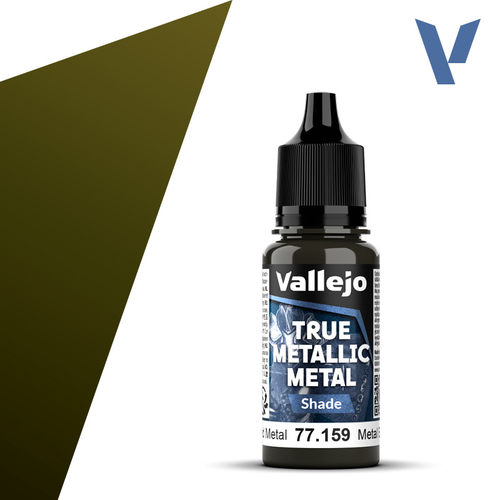 Vallejo True Metallic Metal - Aged Metal (Shade)