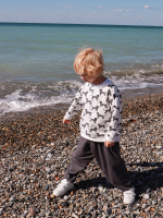 Брюки оверсайз Mjölk Steel Grey