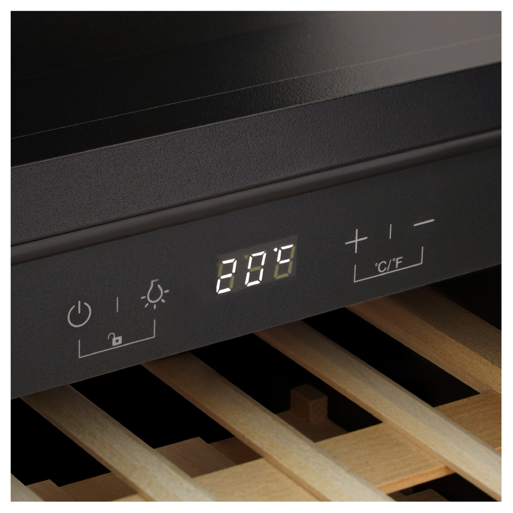 Встраиваемый винный шкаф Korting KFW 501 SL GN