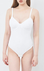 Боди с мягкими чашками на косточках (Размер: 3B) (Цвет: телесный)