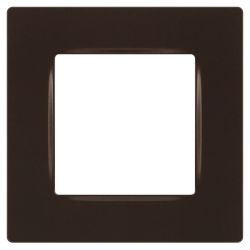 Рамка для розеток и выключателей ЭРА Серия 12 12-5201-13 на 1 пост, Классик, бронза