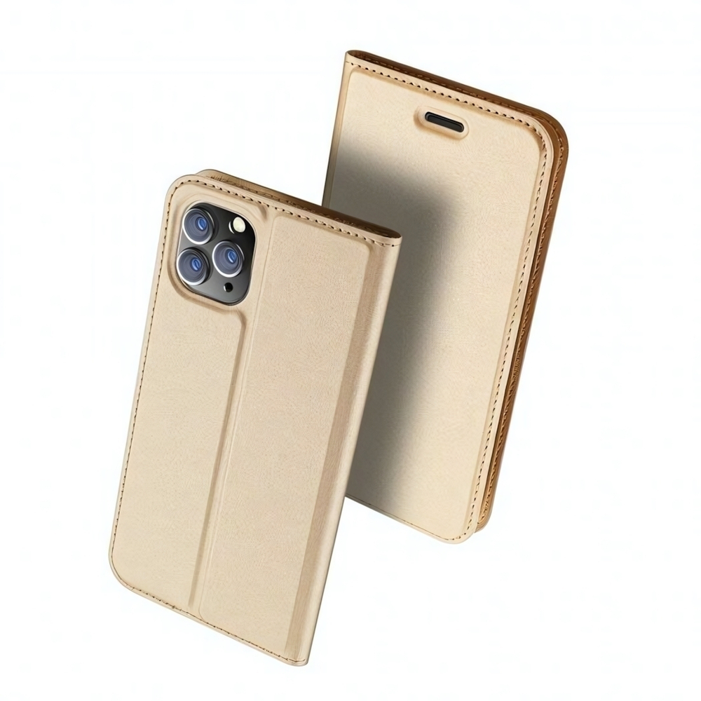 Чехол-книжка Dux Ducis Skin Pro для Samsung A21 Золотой, 012258