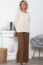 Костюм трикотажный Бергамо (бежево-коричневый) К15046-10М LT Collection