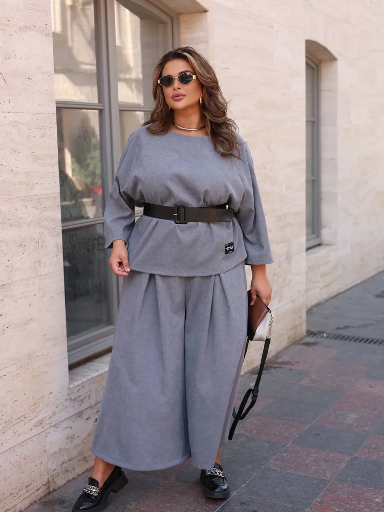 Костюм с кюлотами УК-0317 Фабрика Моды