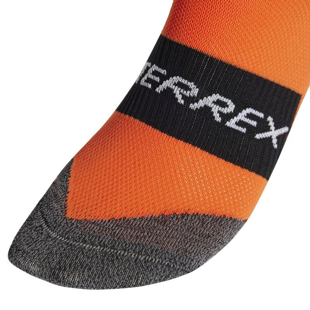 Теннисные носки Adidas Terrex Heat.Rdy Trail Running Speed Ankle 1P - полуударные, оранжевый/белый