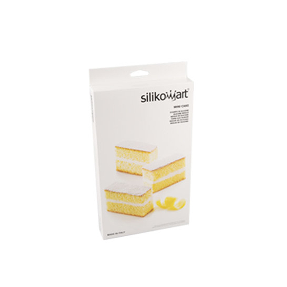 Форма для приготовления пирожных Mini Cake 17x30см силиконовая Silikomart