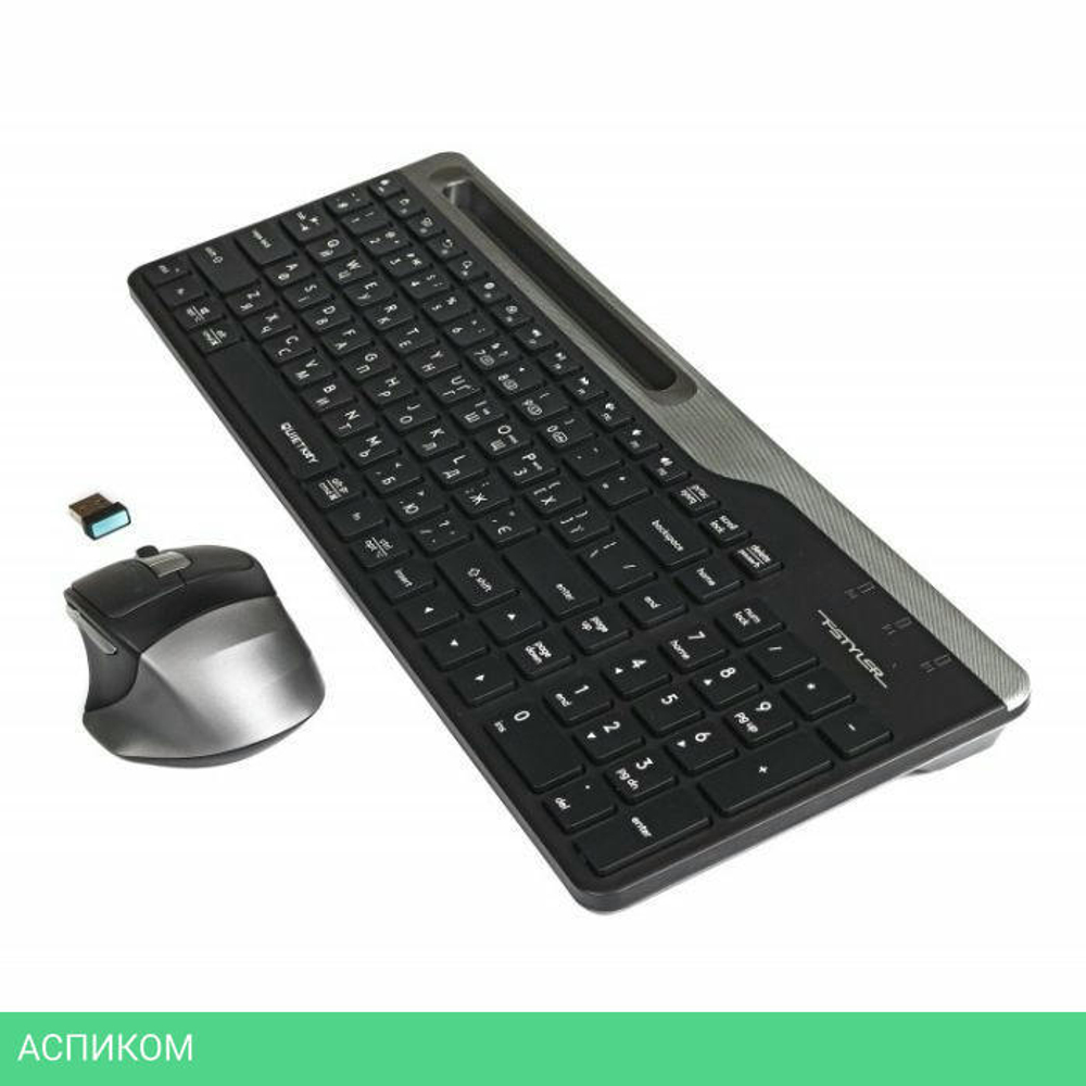 Набор периферии A4Tech Fstyler FB2535C черный/серый