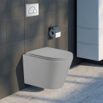 Унитаз с инсталляцией WeltWasser AMBERG 497 + SALZBACH 043 GL-WT + AMBERG RD-CR