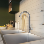 Смеситель для кухни 30k MIXLINE ML28-032 "Energy" высокий излив боковая ручка