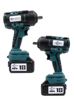 Гайковерт ударный NEW EPOCH 1350 Н·м — бесщеточный аккумуляторный, 88VF, 2 АКБ, кейс