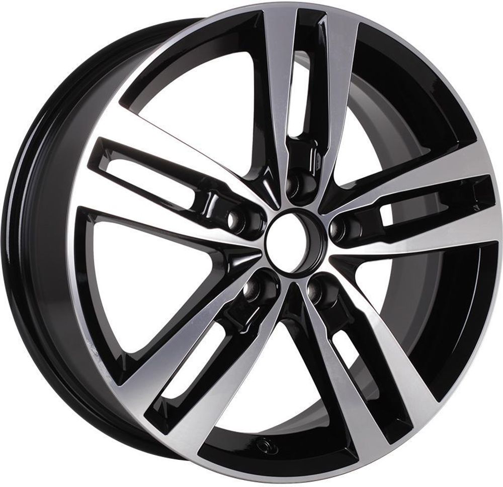 K&amp;K Rassvet 6.5x16 5x100 ET 38 Dia 67.1 (алмаз черный)