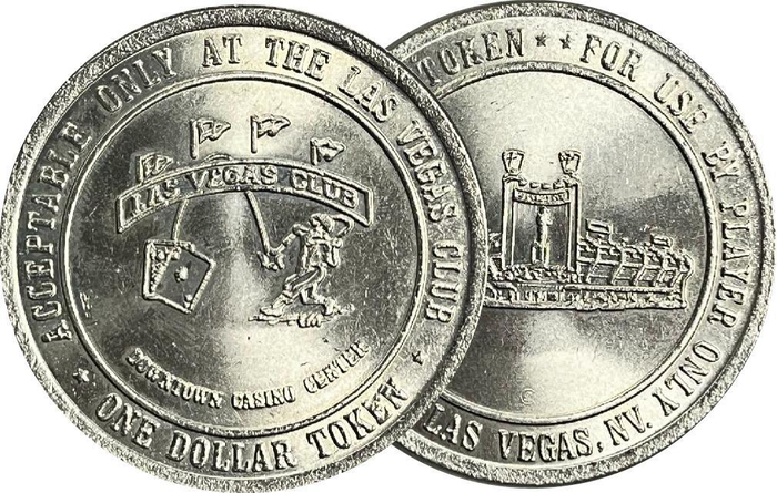 Las Vegas Club Casino $1 Token