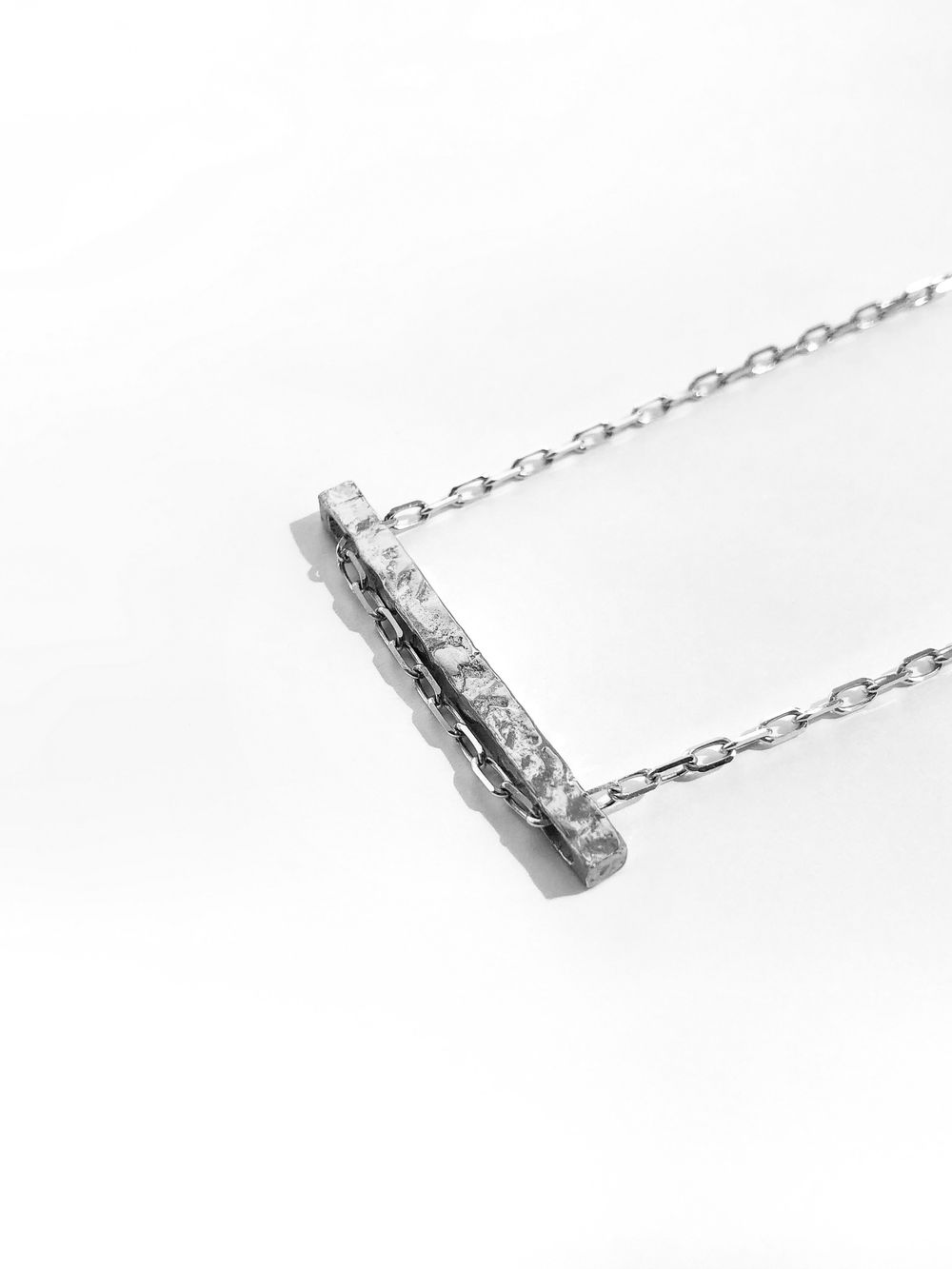 Колье с бруском Art