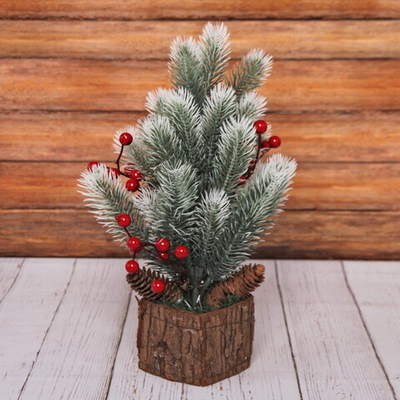 Елка искусственная на пенёчке 36 см «Сказка»