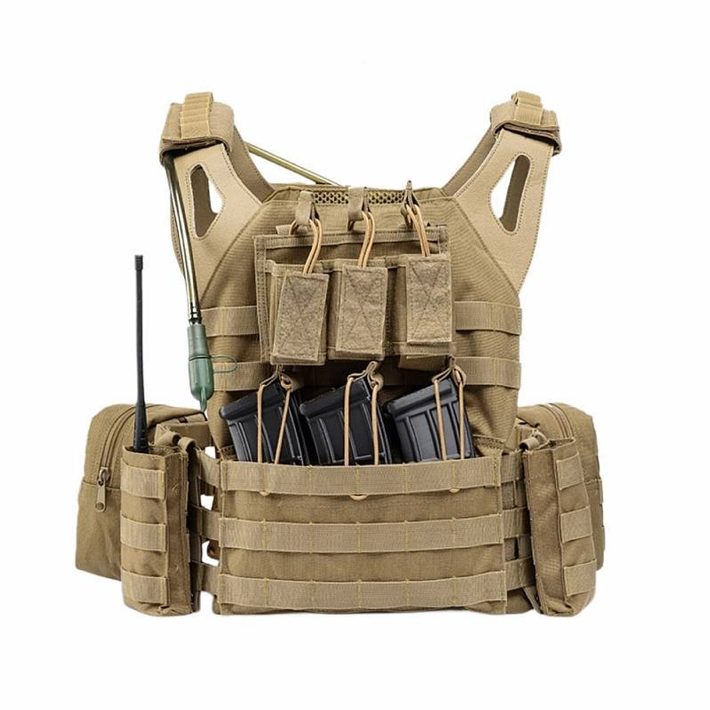 Жилет разгрузочный быстросброс Yakeda Coyote (8141)