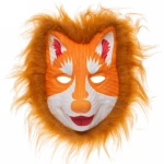 Маска «Лиса» с мехом