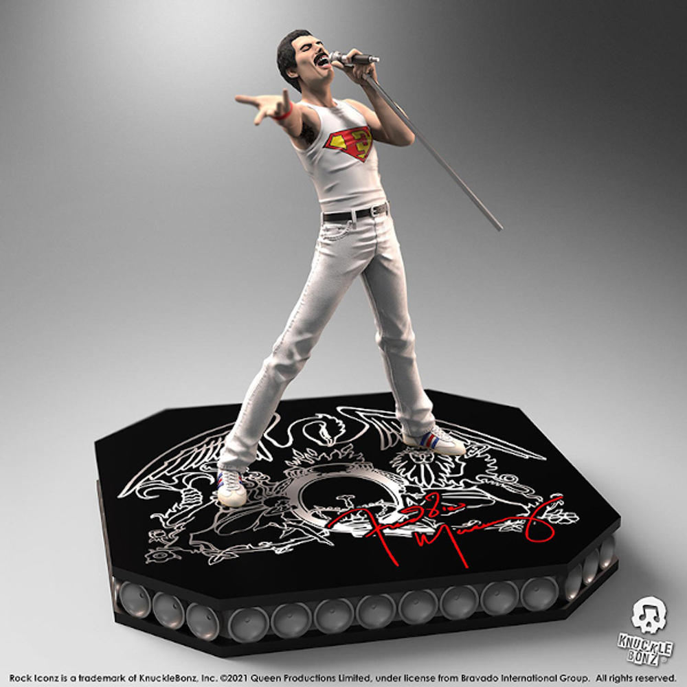 Queen Freddie Mercury Rock Iconz Statue