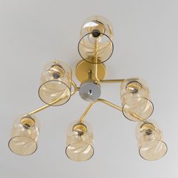 Citilux Клод CL137162 Люстра потолочная Золото