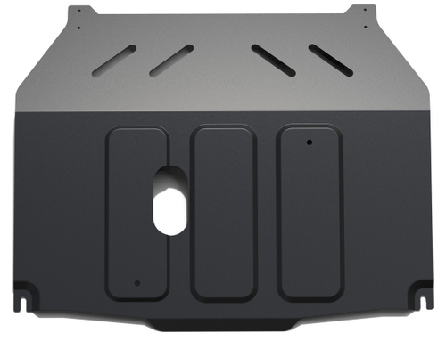 Защита картера и КПП АвтоБроня для Opel Mokka (V - 1.8) 2012-2016, штампованная, сталь 1.5 мм, с крепежом, 111.01025.1