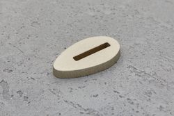 Больстер из нейзильбера 5мм, 40x22мм