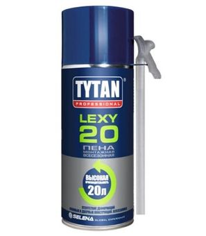 Монтажная всесезонная пена TYTAN PROFESSIONAL Lexy 20 O2 300мл 21406