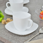 BASIC Чайный набор 12 предметов 220мл белый