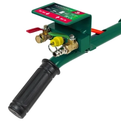 Домкрат подкатной пневматический 3т (h min-145мм,h max-400мм,?-255мм) RockForce RF-TRA1723