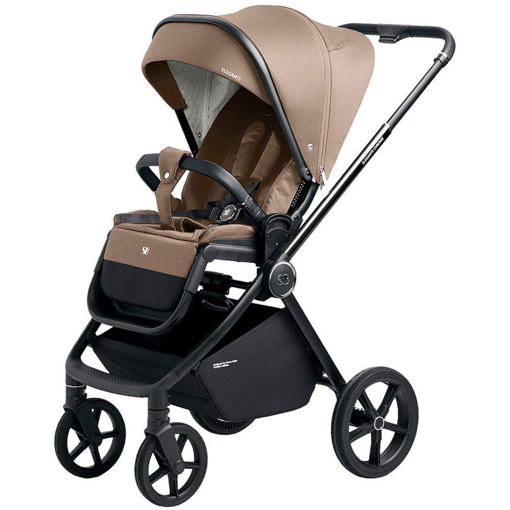 Детская прогулочная коляска Sweet Baby Elegante Chrome/Brown