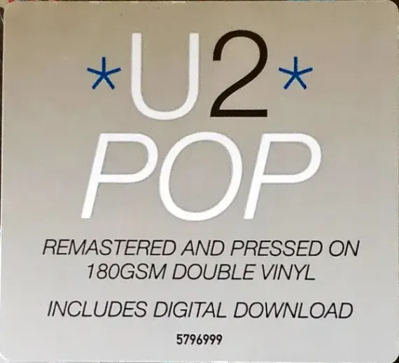 U2 Pop LP