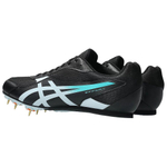 ASICS Black Blue Track And Field Shoes Unisex
