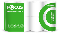 Туалетная бумага "Focus Economic Choice". Артикул 5056378, 16,2м.