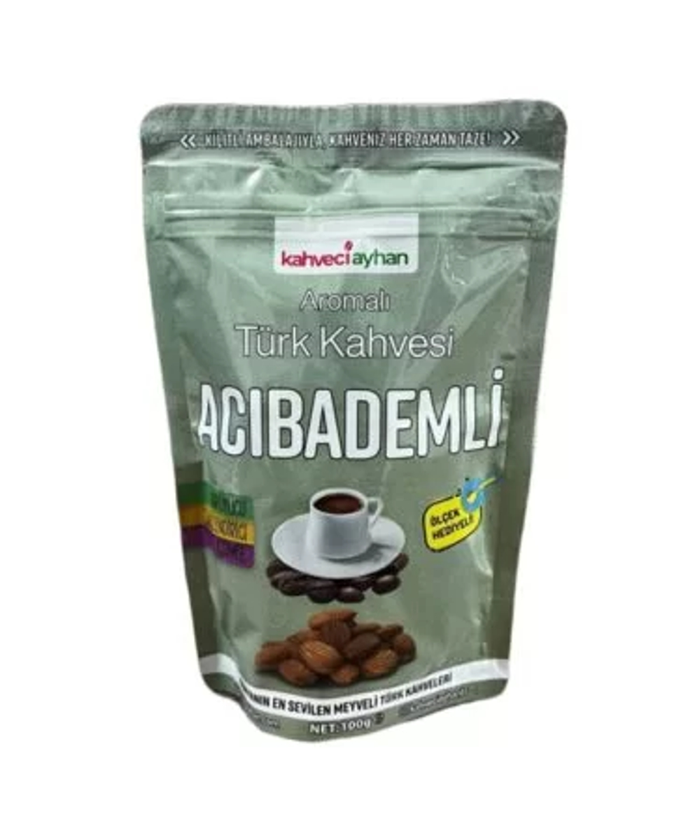 Кофейный напиток со вкусом горького миндаля, Kahveciayhan, 100гр