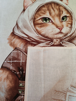 Набор кухонных полотенец, 3 шт , 45х60 см , рогожка