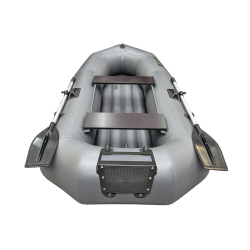 Лодка пвх муссон r-260 нд тр (цвет: серый)