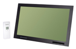 Метеостанция (настенные часы) Bresser MyTime Jumbo LCD, черная