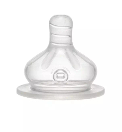 Бутылочка пластиковая NiP unisex 260 мл с соской силикон