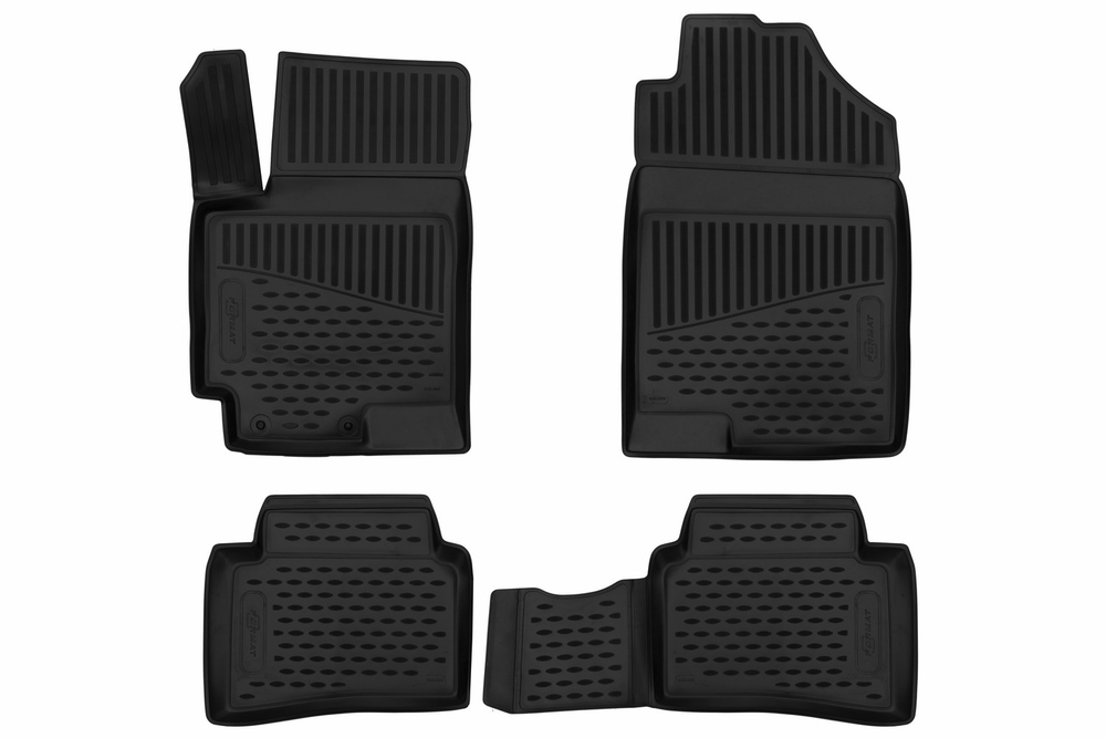 Коврики в салон для HYUNDAI Solaris (II, IIp) 2017-, Comfort, 4 шт. (полиуретан) FORMAT.2065210