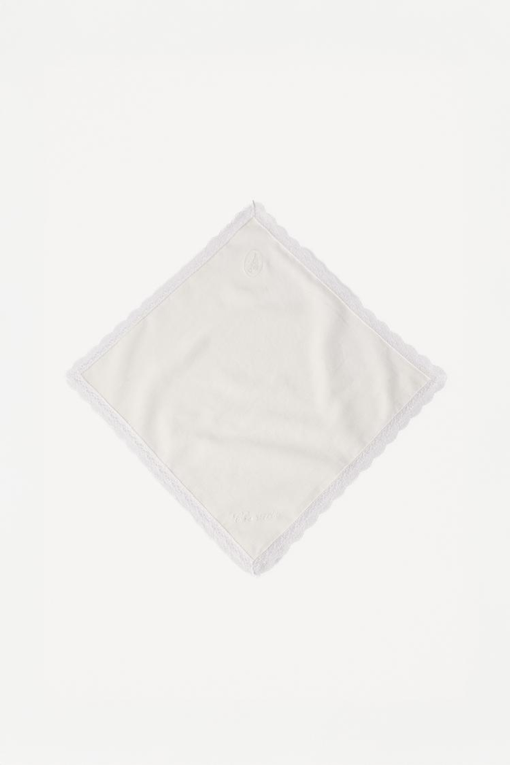 ZARA X WILLY CHAVARRIA КРУЖЕВНОЙ ХЛОПКОВЫЙ ШАРФ, БЕЛЫЙ