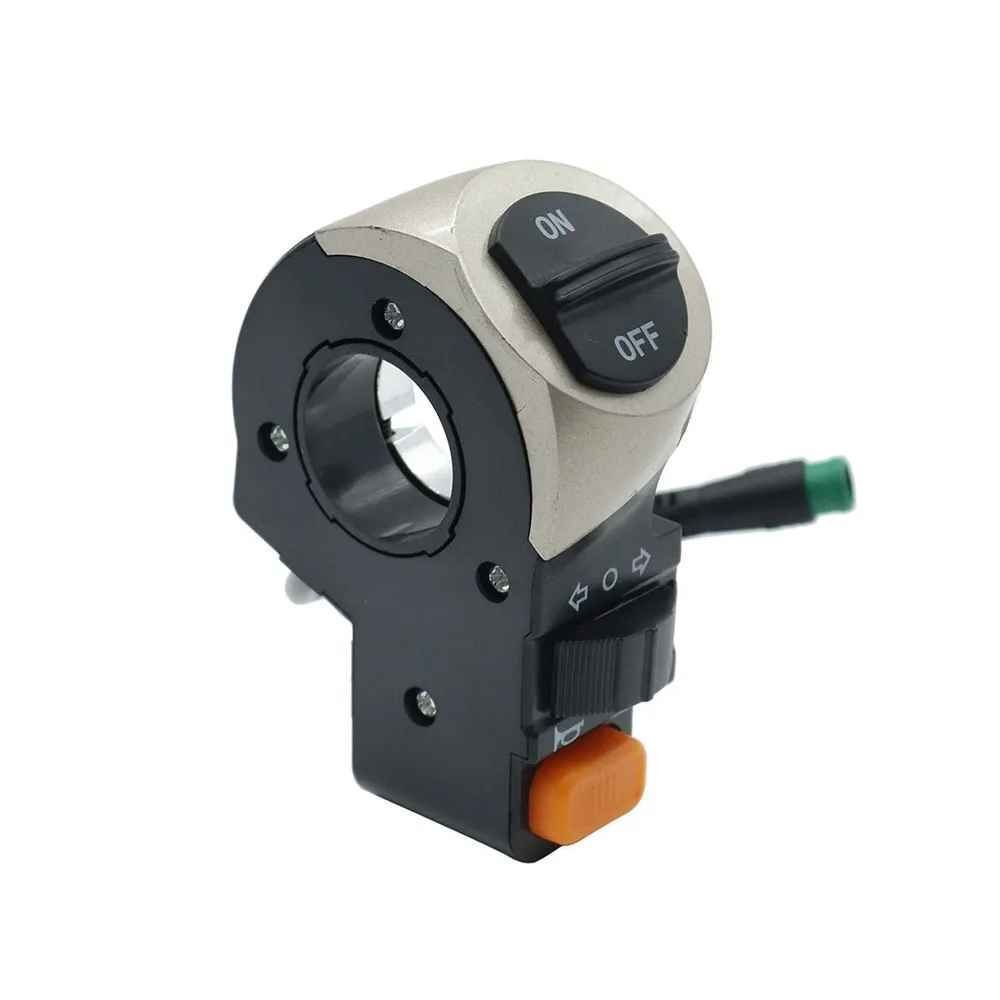 Блок управления вкл/выкл сигнал поворотники с фишкой 5pin для электросамоката