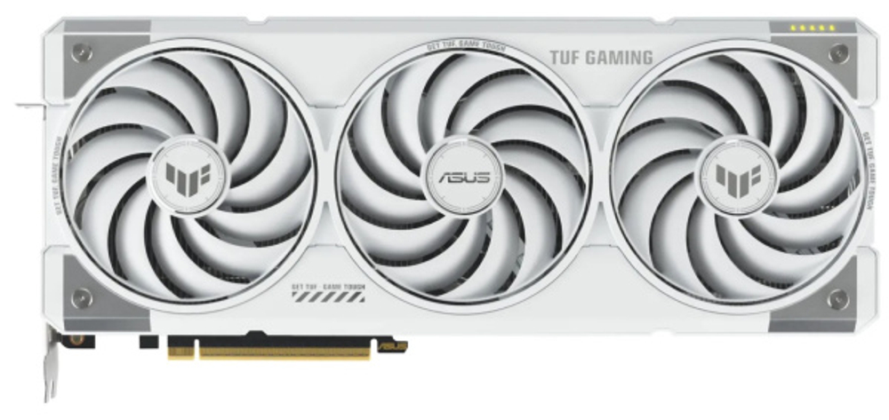 Видеокарта ASUS GeForce RTX 5070 TI TUF GAMING OC WHITE (TUF-RTX5070TI-O16G-WHITEGAMING)