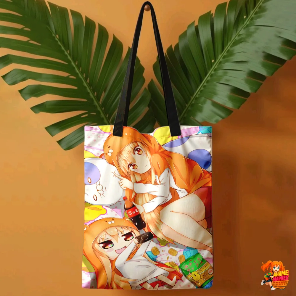 Сумка шоппер с принтом Himouto! Umaru-chan