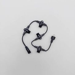 Разветвитель 5-ти лучевой для нитей 24В. без возможности управления, провод черный ПВХ, IP65, LTC (PR15-ST)