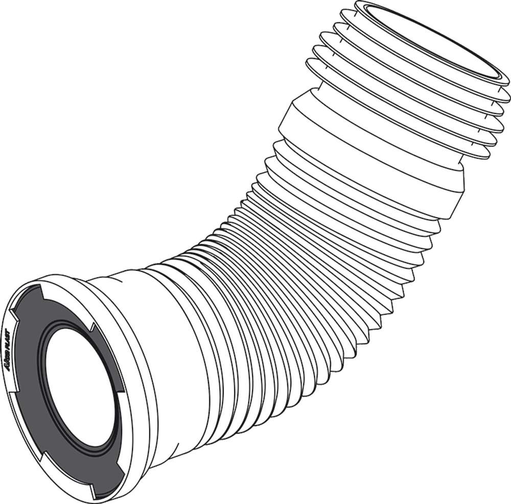 Гибкая подводка A97 для выпуска унитаза
