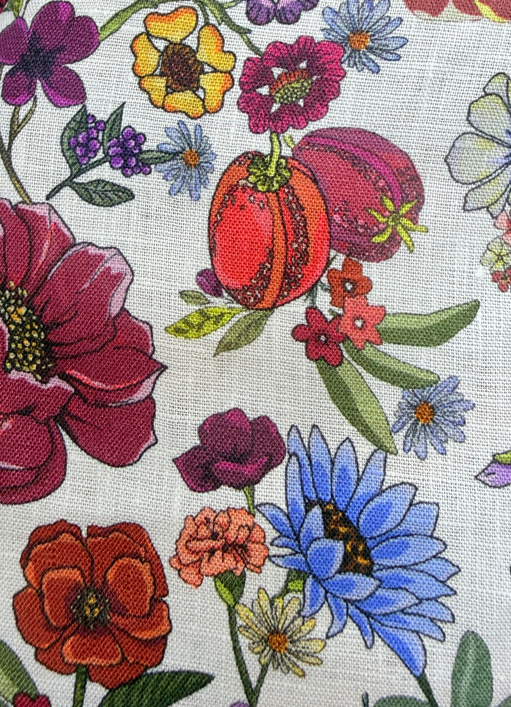 Ткань Лен 100% супер гладкий (Италия) ш-150см. 1 м