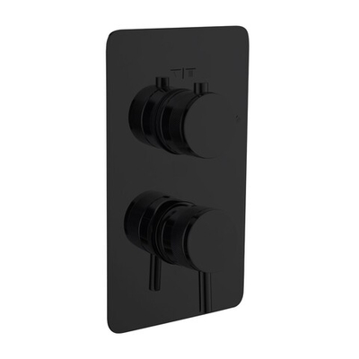 Смеситель встроенный однорычажный 2-х проходной BLACK