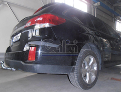 Фаркоп оцинкованный Galia S102C для Subaru Outback 2009-2015(паспорт и сертификат в комплекте)(без электрики)
