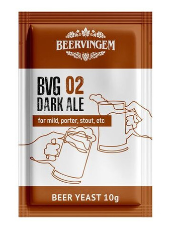 Дрожжи Beervingem для темного пива "Dark Ale BVG-02", 10 г