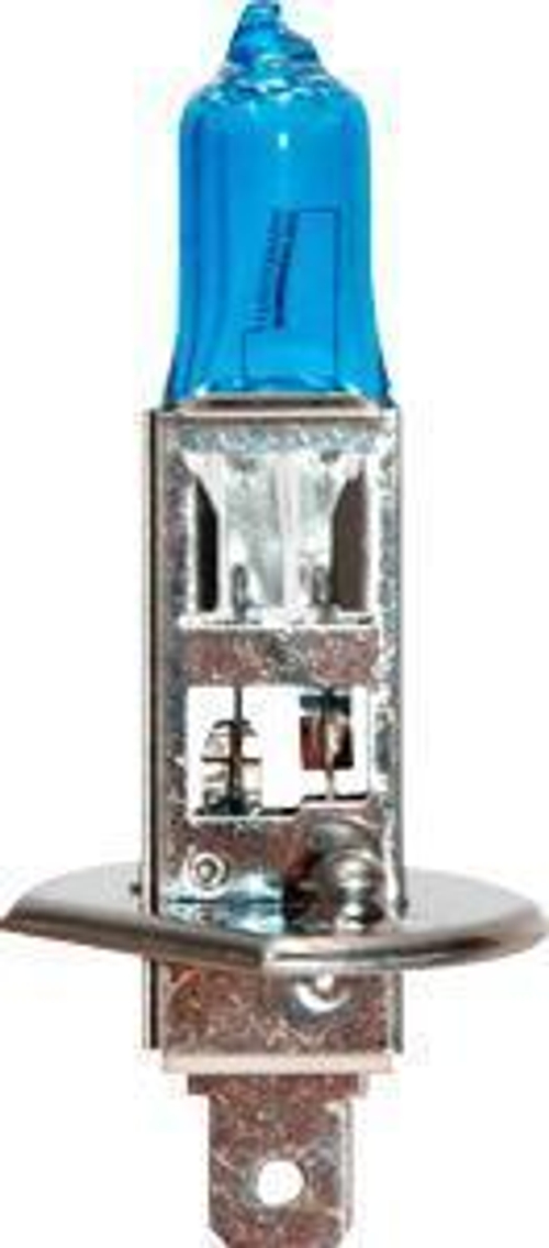 Лампа 12 В H1 55 Вт дальнего света синяя Диалуч BLUE ЛЧ148