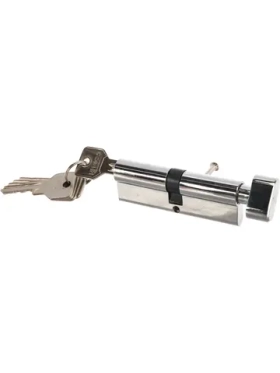 Цилиндровый механизм НОРА-М ЕСО Z ЛВ-90 45-45 хром 15545